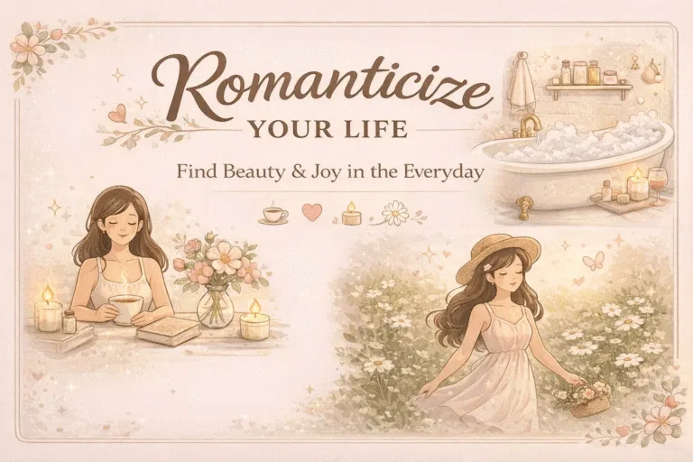 How to Romanticize Your Life Aesthetic Self-Care Ideas  Daily Rituals for Joy