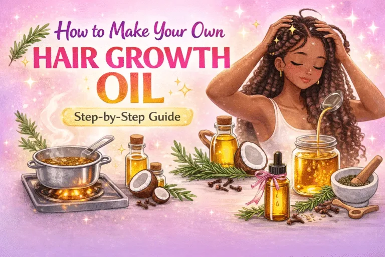 How to Make Rosemary and Clove Hair Growth Oil  Step-by-Step Natural DIY Hair Care Recipe