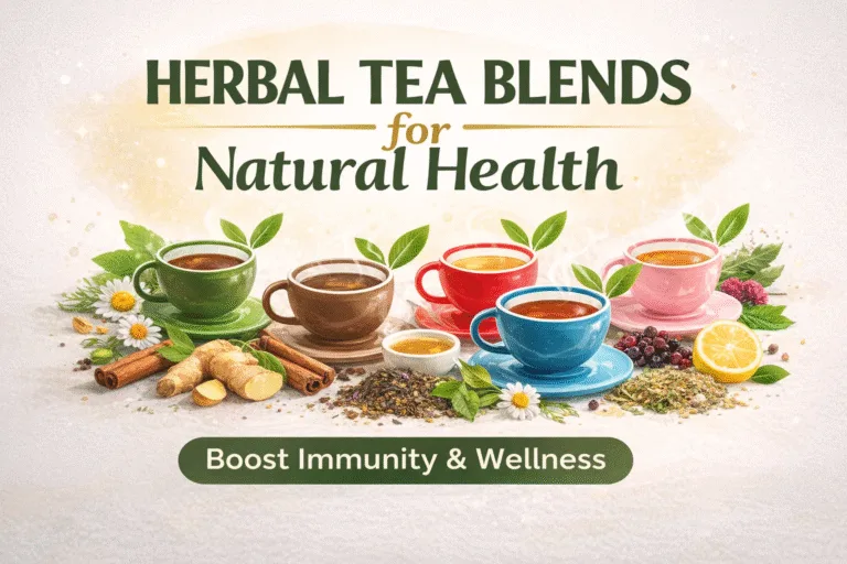 Organic Herbal Tea Blends for Holistic Wellness  Healing Remedies