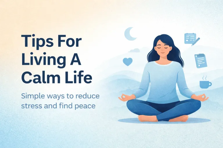 14 Daily Habits To Live A Calm Life And Reduce Stress Naturally