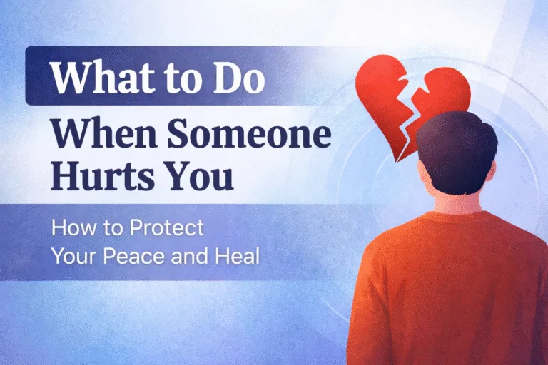 14 Powerful Rules to Protect Your Peace When Someone Hurts You  Mental Health Tips