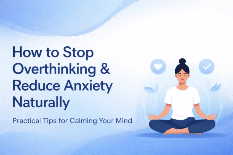 How to Stop Overthinking  Relieve Anxiety Naturally Mindfulness Tips