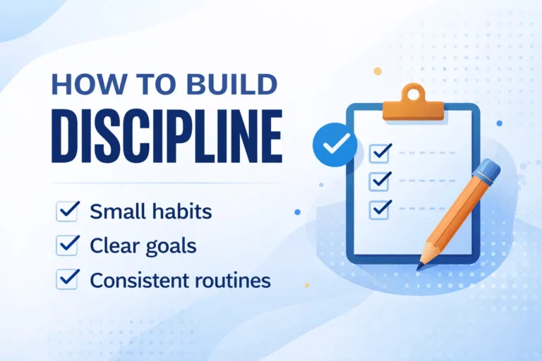 How to Start Building Discipline Daily Habit Tracker for Beginners