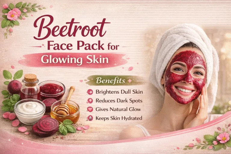 DIY Beetroot Face Pack for Glowing Skin  Natural Remedies for Bright  Pink Skin