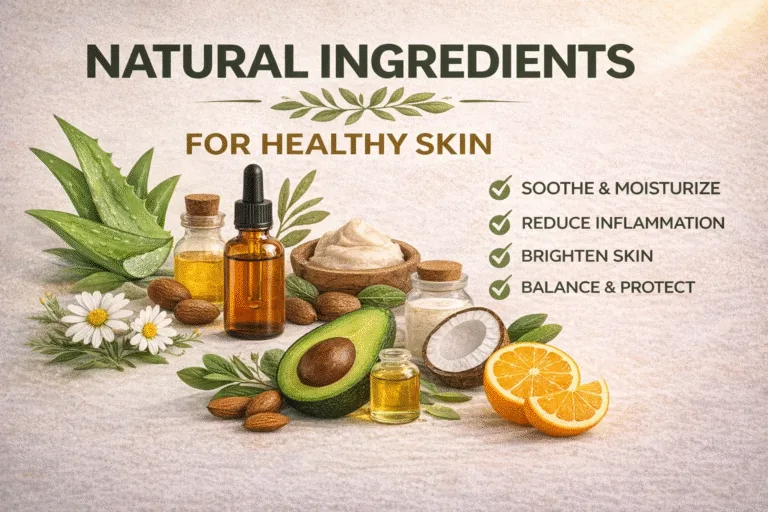 Natural Ingredients for Healthy Skin  Best Natural Oils  Vitamins for Glowing Skin Glow