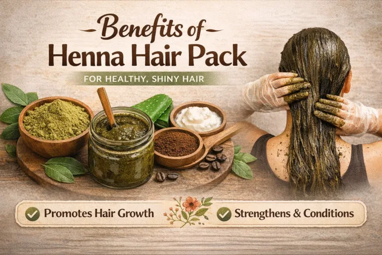 DIY Hair Henna Pack Natural Remedy for Strong, Shiny  Healthy Hair Growth