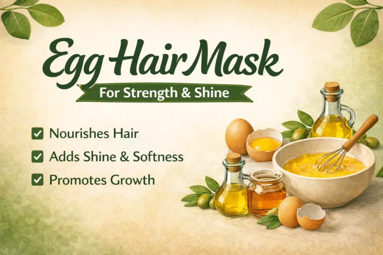 DIY Egg Hair Mask for Strength  Shine   Natural Protein Hair Treatment
