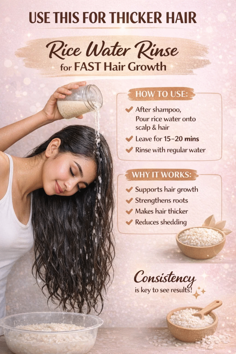 DIY Rice Water Rinse for Hair Growth  Thickness  Natural Hair Care Hack