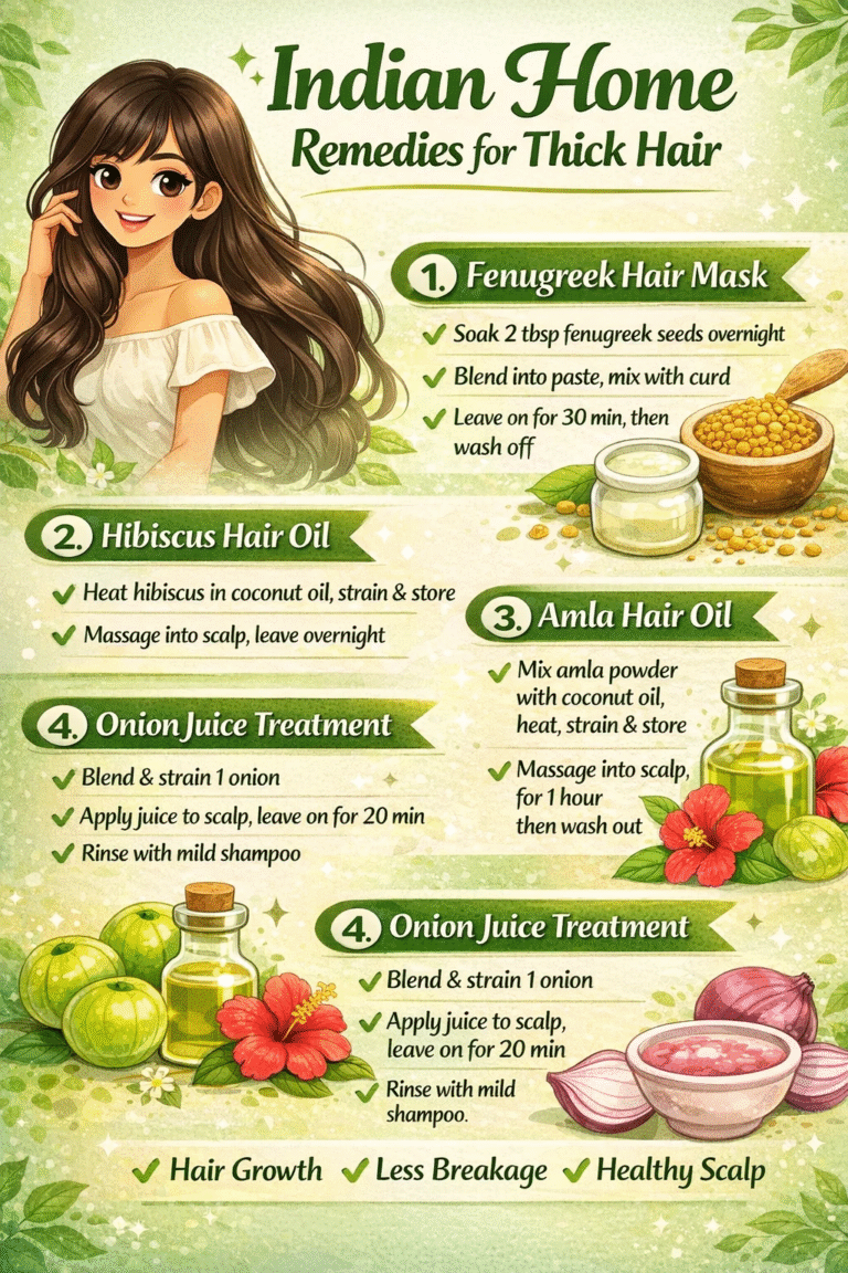 4 Indian Home Remedies for Thick Hair  Growth Amla, Onion  Methi