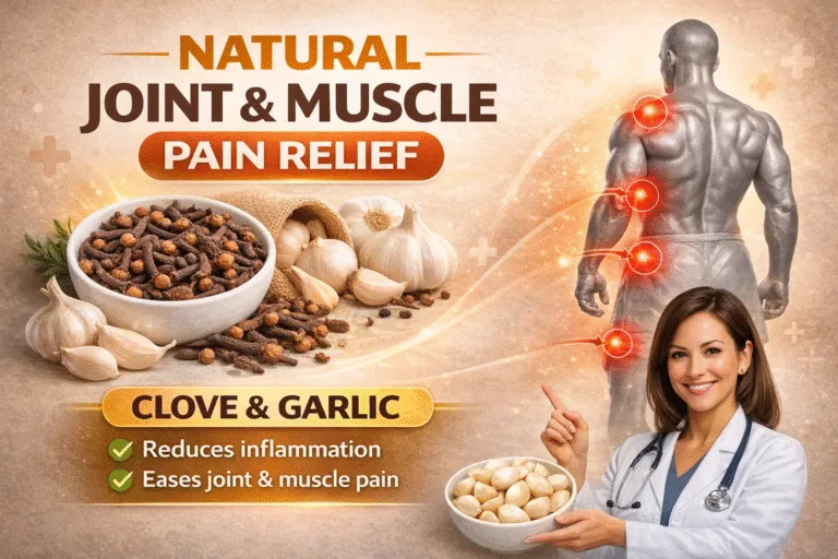 Natural Clove and Garlic Remedy for Joint and Muscle Pain Relief  Holistic Anti-Inflammatory