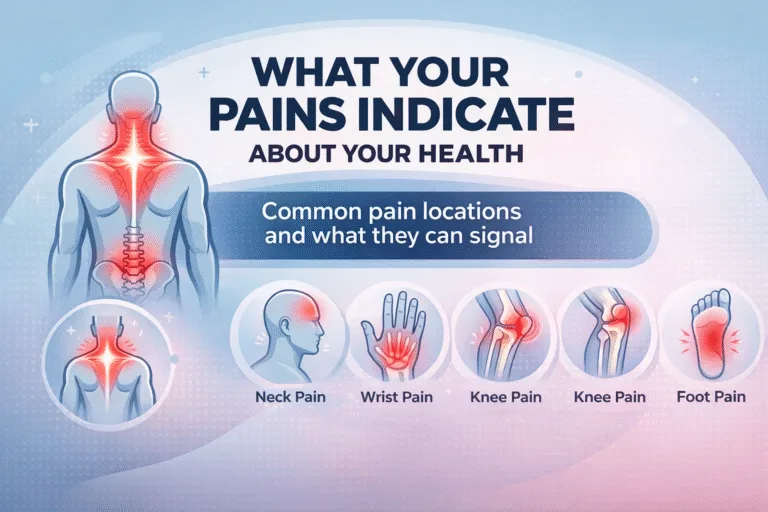What Your Pains Say About Your Health Understanding Body Aches and Holistic Wellness Tips