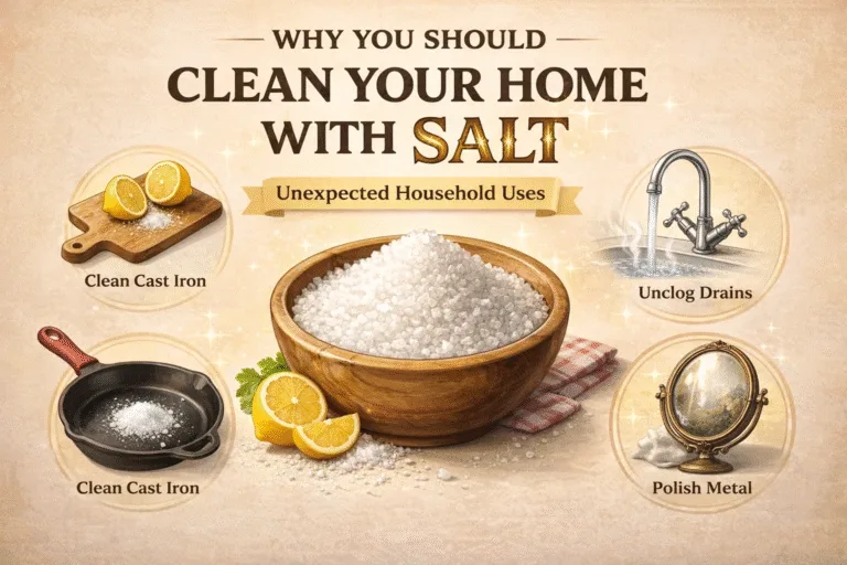 5 Genius Cleaning Hacks with Salt Natural Home Tips  Grandmas Secrets