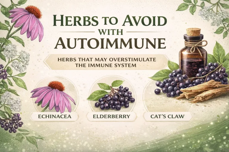 3 Cautionary Herbs for Autoimmune Support  Herbal Medicine Guide