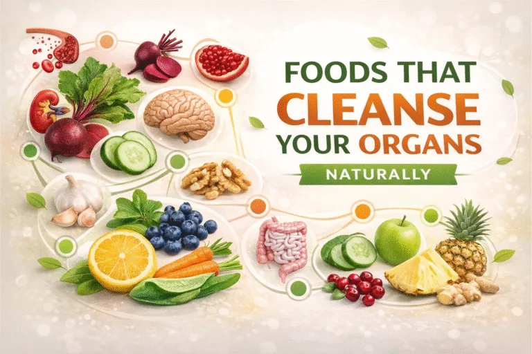 Best Foods To Clean Your Organs Naturally  Holistic Health  Detox Nutrition Guide