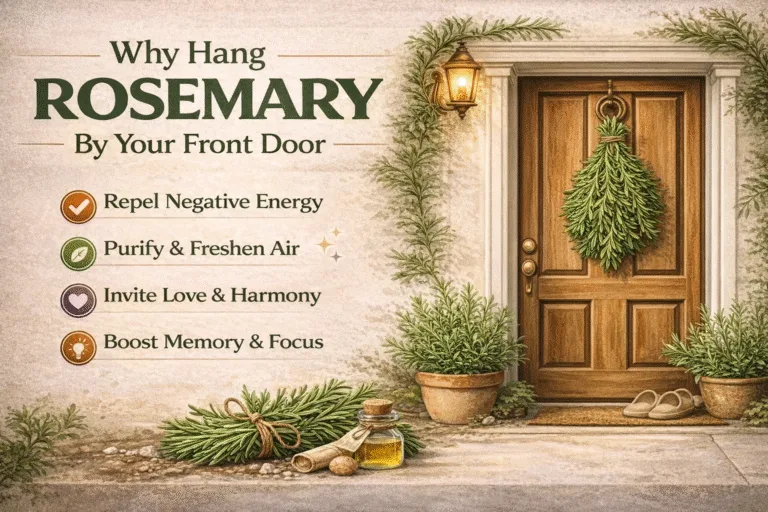Why You Should Keep Rosemary On Your Doorway 5 Benefits for Protection and Wellness