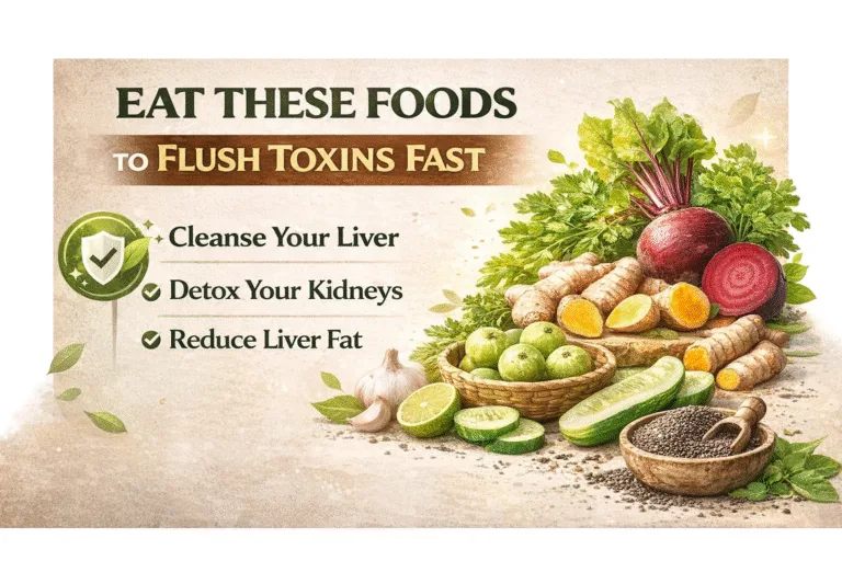 7 Foods to Flush Toxins and Detox Your Body Naturally  Healthy Liver and Colon Cleanse Tips