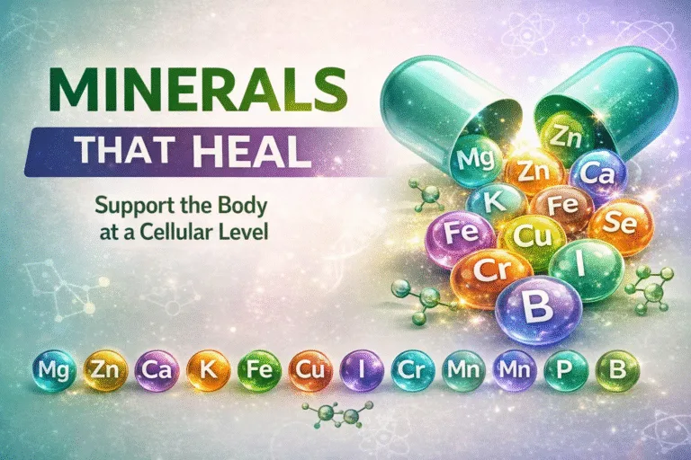 12 Essential Minerals That Heal Boost Immunity, Energy, and Cellular Health Guide