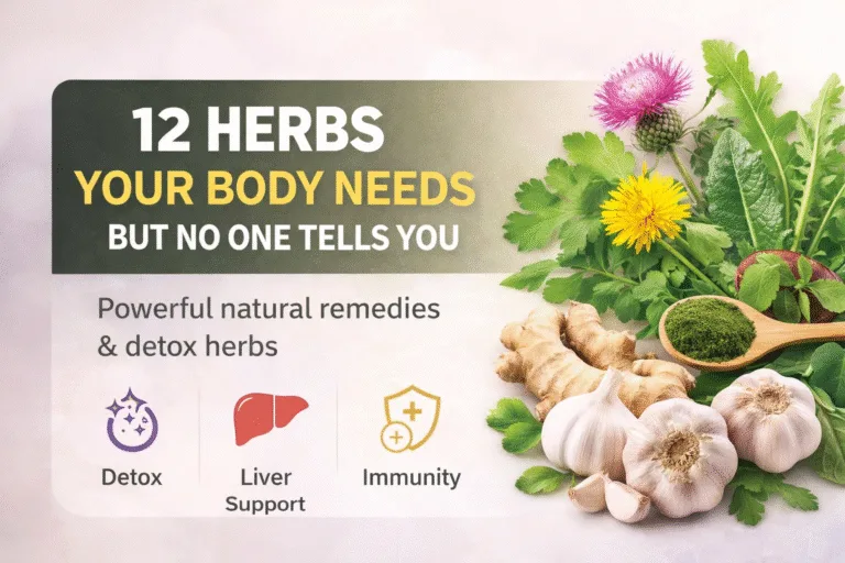 12 Powerful Herbs for Liver Detox and Body Cleansing  Natural Remedies for Holistic Health