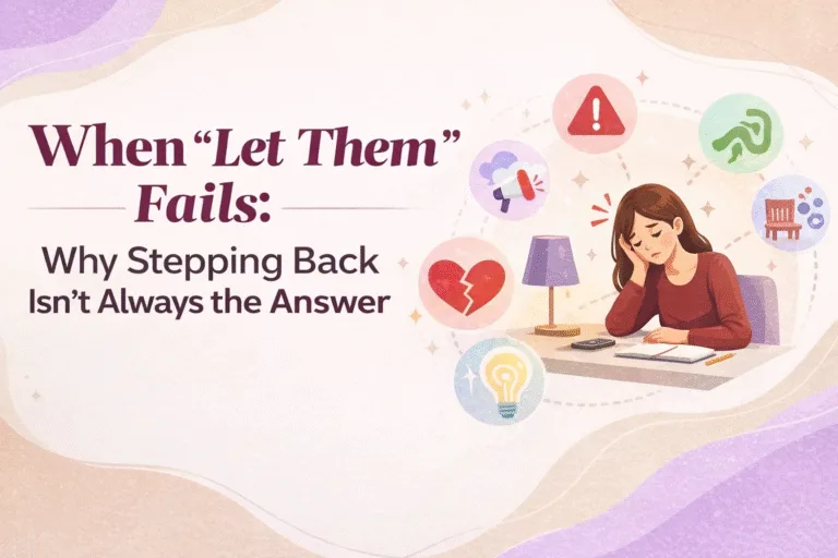 When Let Them Theory Fails Setting Boundaries and Knowing When to Speak Up