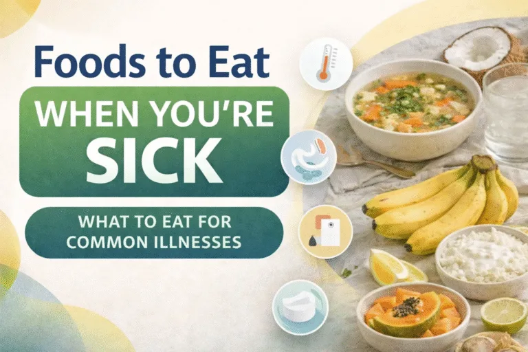 What to Eat When You Are Sick Natural Remedies for Cold, Fever, Cough  Flu Symptoms