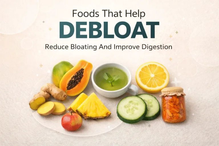 9 Best Foods to Reduce Bloating Fast  Natural Gut Health  Debloating Tips