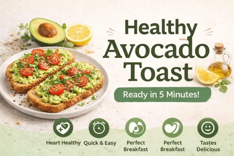 Easy 5-Minute Healthy Avocado Toast Recipe  Simple  Delicious High-Protein Breakfast