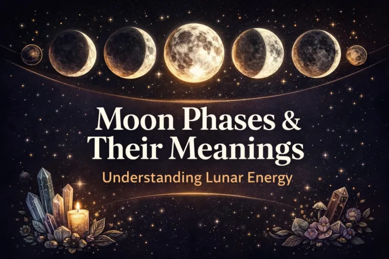 Moon Magic Guide Lunar Cycle Phases  Spiritual Meanings for Manifestation