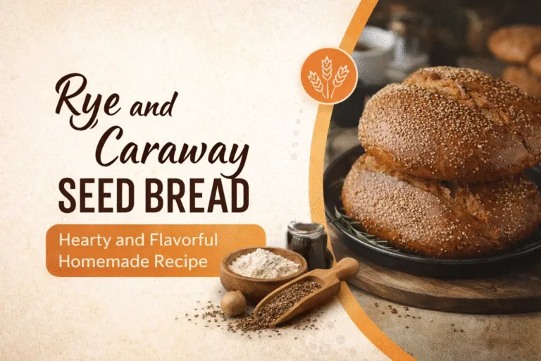 Rye and Caraway Seed Bread Recipe  Homemade Hearty Artisan Rye Loaf Baking Guide