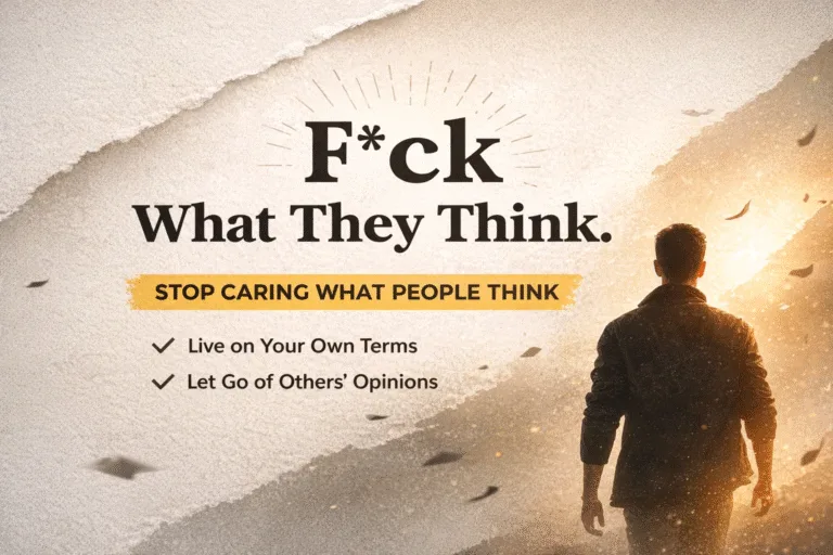 Rule 1 Why You Should Stop Seeking Approval and Start Living for Yourself