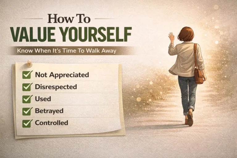 15 Daily Habits to Value Yourself  Self-Respect Quotes  Boundaries for Personal Growth