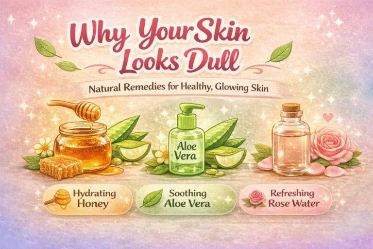 Why Your Skin Looks Dull 3 Natural Skincare Fixes for Glowing Skin
