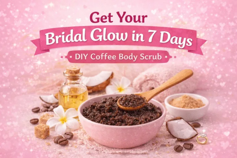 DIY Body Polishing Scrub Bridal Glow in 7 Days Easy Coffee Body Scrub Recipe