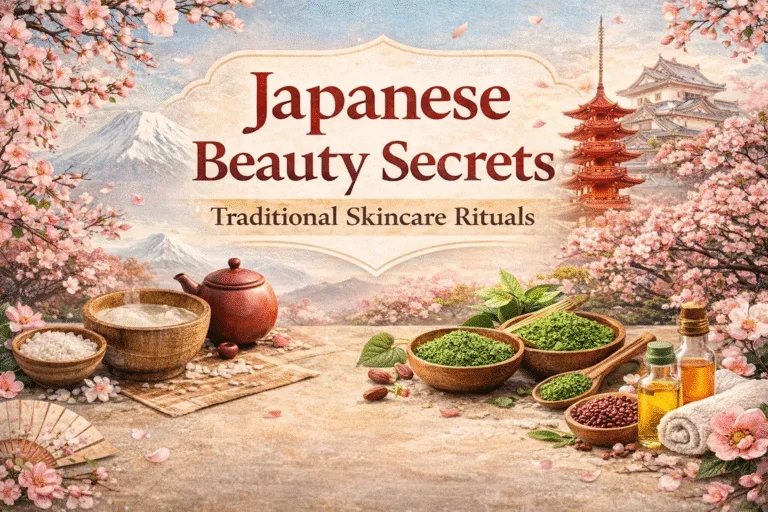 4 DIY Japanese Skincare Secrets Traditional Recipes for Clear Glass Skin