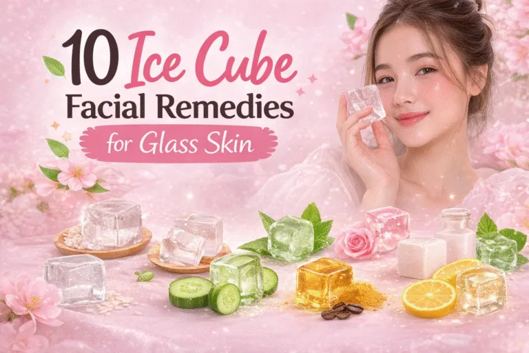 10 DIY Ice Cube Facial Remedies for Glowing Glass Skin  Natural Skin Care Tips