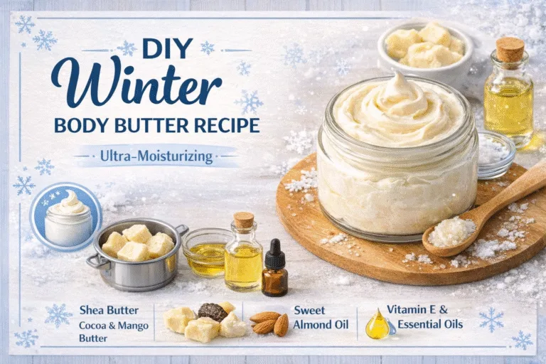 DIY Ultra-Moisturizing Winter Body Butter Recipe for Dry Skin  Shea  Cocoa Butter Guide