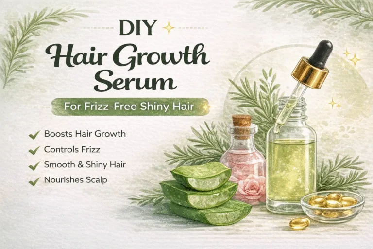 DIY Hair Growth Serum Recipe  Natural Hair Growth Oil for Frizz-Free  Shiny Hair