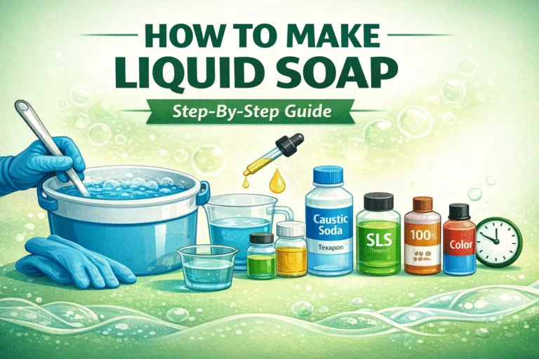 How to Make Liquid Soap at Home Simple DIY Guide for Home  Small Business