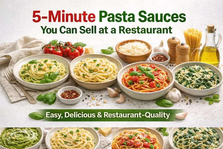 9 Quick  Easy 5-Minute Pasta Sauce Recipes  Restaurant Quality Dinner Ideas