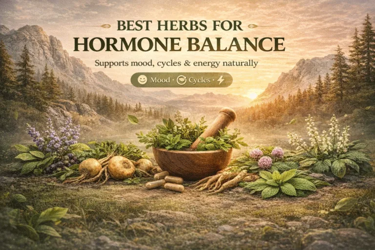 8 Powerful Herbs for Natural Hormone Balance  Support Mood, Energy  Cycle Health
