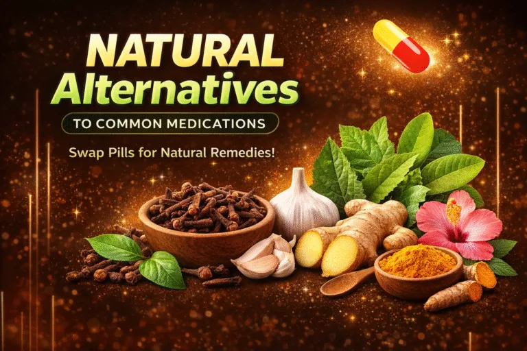 7 Natural Herbal Alternatives for Common Medications  Holistic Health Tips