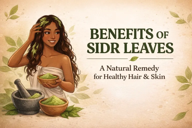 Ancient Sudanese Beauty Secrets Sidr Leaves for Natural Hair Care  Clear Skin Cleansing