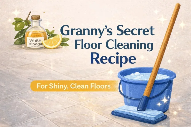 DIY Vinegar  Lemon Floor Cleaner Recipe for Sparkling Shiny Floors