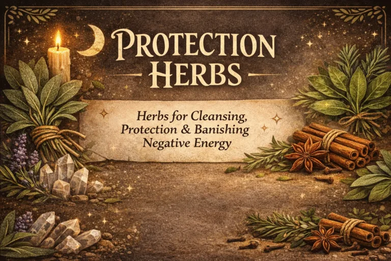 10 Best Protection Herbs for Spiritual Cleansing and Negative Energy Defense