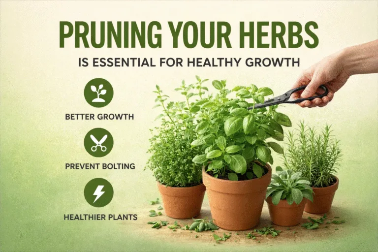 9 Herbs to Prune for a Faster Harvest  Essential Herb Gardening Tips for Beginners