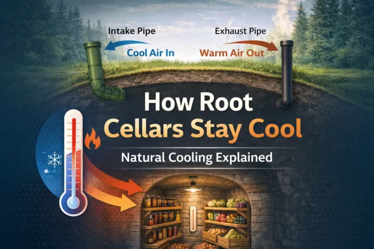 How to Build a DIY Underground Root Cellar for Long-Term Food Storage and Preservation