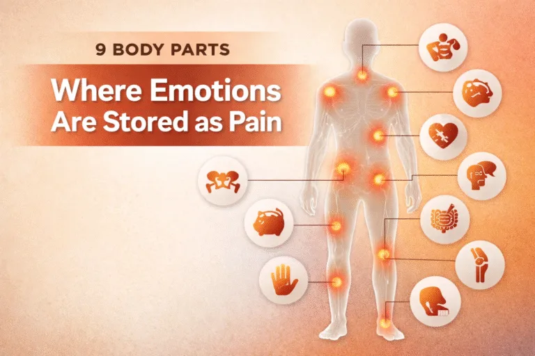 9 Body Parts Where Emotions Are Stored as Pain  Somatic Healing  Emotional Release Tips