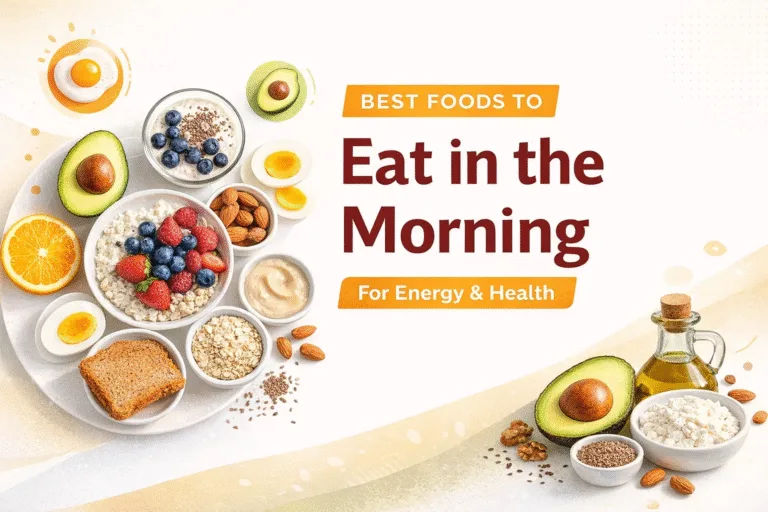 Best Healthy Breakfast Ideas High-Protein, High-Fiber  Energy-Boosting Morning Foods