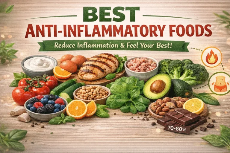 20 Best Anti-Inflammatory Foods to Reduce Bloating and Boost Energy Naturally