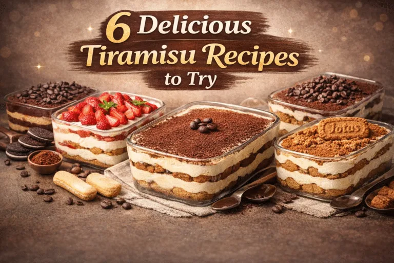 6 Easy Tiramisu Recipe Variations Classic, Oreo, Biscoff  More