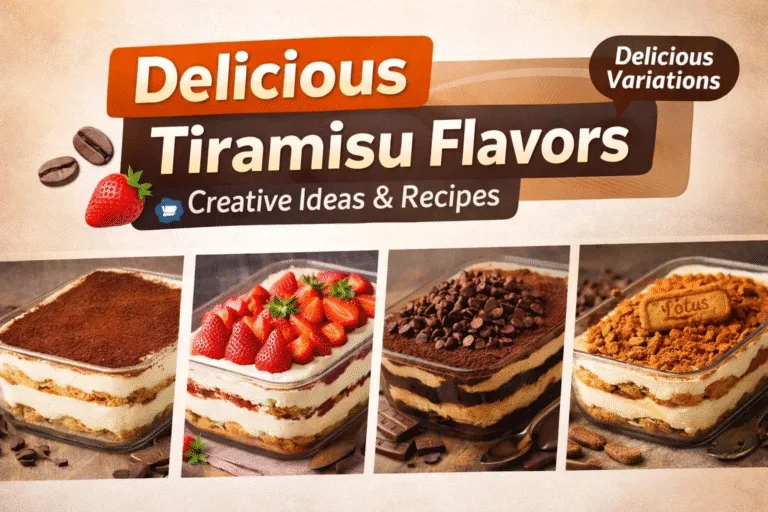 6 Easy Tiramisu Recipes  Classic, Strawberry, Oreo  Biscoff Tiramisu Dessert Ideas